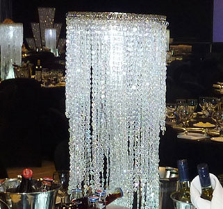 Crystal Table Chandeliers